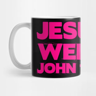 Jesus wept Mug